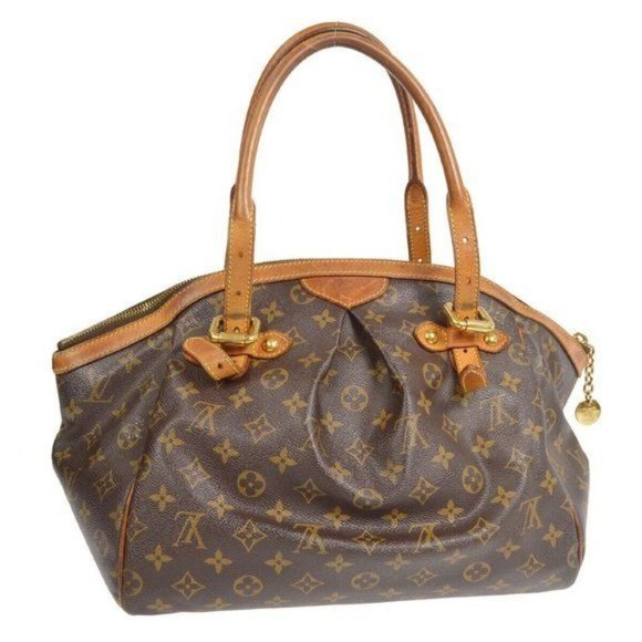 Authentic Louis Vuitton Shoulder Bag Tivoli GM Monogram Used LV Handbag Vintage - Picture 2 of 13